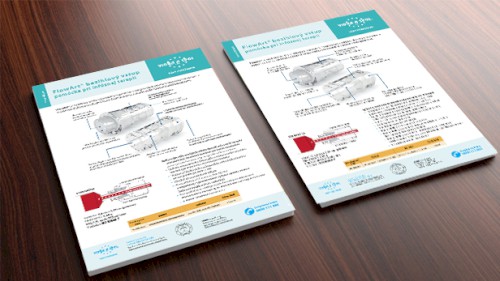 FlowArt bezihlový vstup, pomôcka pri infúznej terapii